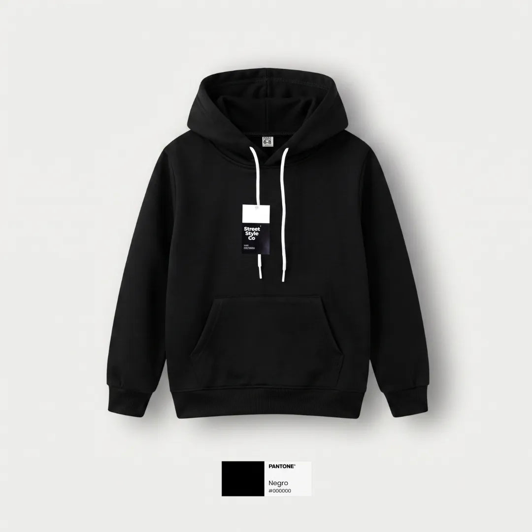 HOODIE NIÑO UNISEX - Monaco Cotton