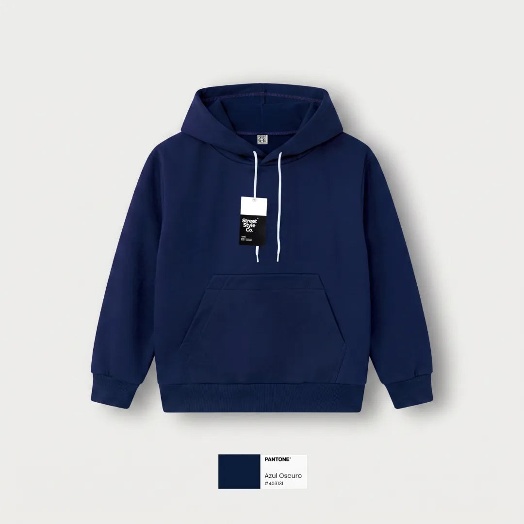 HOODIE NIÑO UNISEX - Monaco Cotton