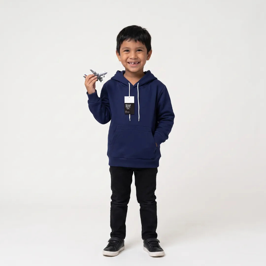 HOODIE NIÑO UNISEX - Monaco Cotton