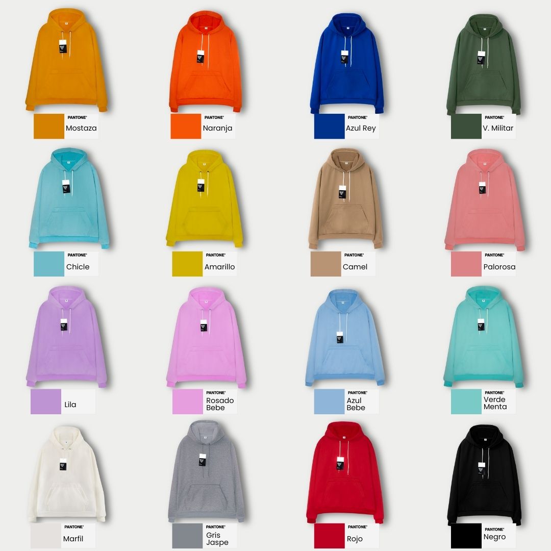 HOODIE UNISEX - Monaco Cotton