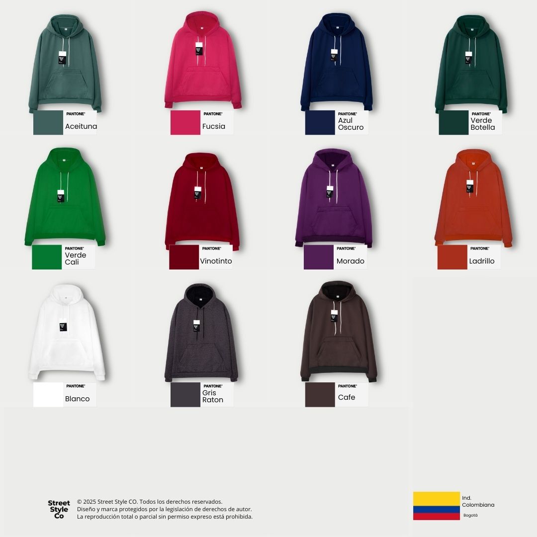 HOODIE UNISEX - Monaco Cotton