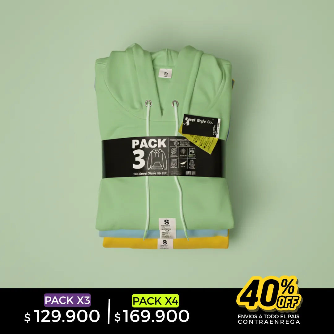 HOODIE UNISEX - Monaco Cotton