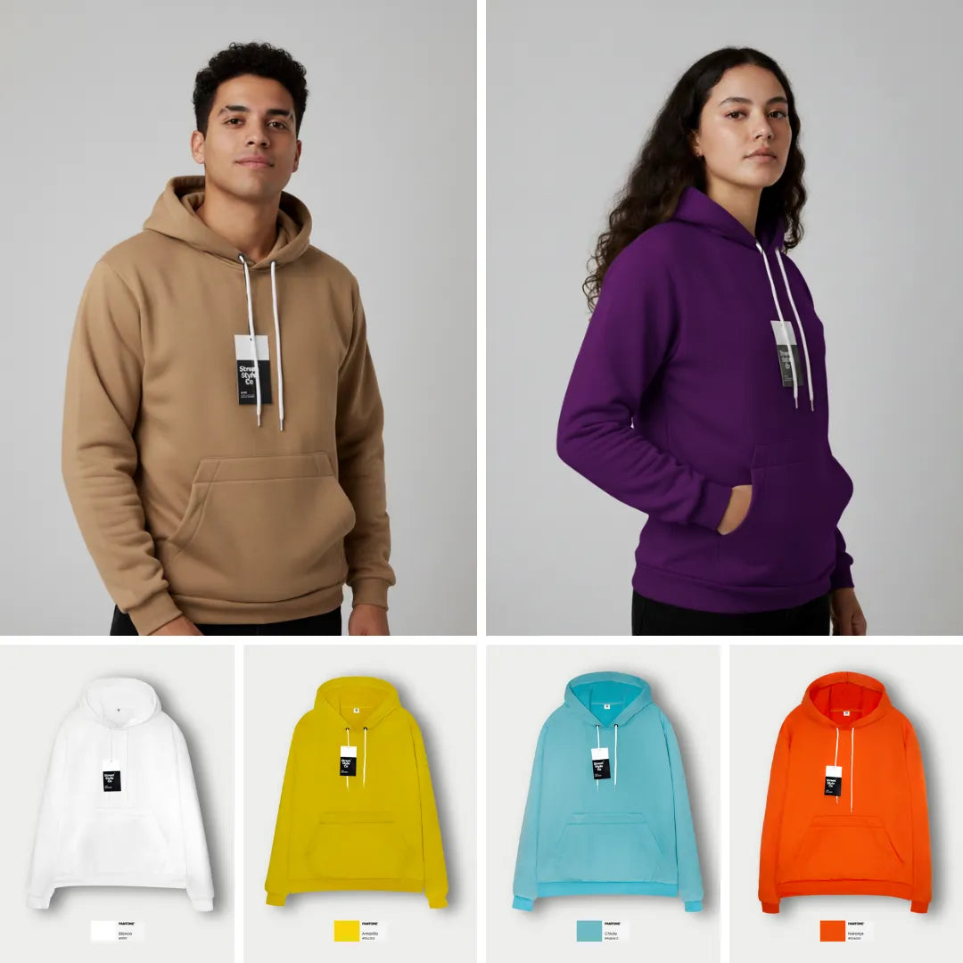 HOODIE UNISEX - Monaco Cotton